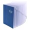 Smead Deluxe 31 Dividers Expandable Indexed Desk File/Sorter - Dark Blue Cover/Letter Size
